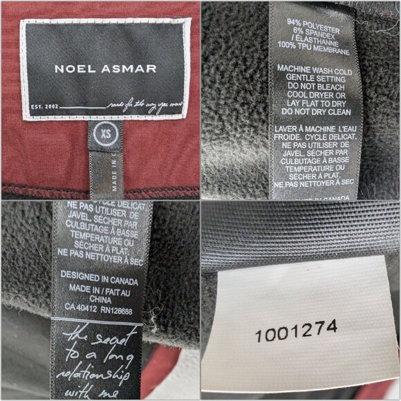 Noel Asmar Equestrian Riding Vest Womens Brick Red Hooded Full Zip Size XS - Picture 7 of 14